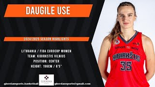 Daugile Use Highlights 20242025 Season [upl. by Teirrah]