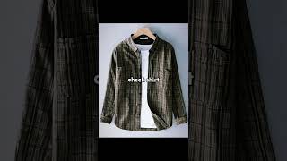 Check Shirt checkshirtfashioncasualfitoutfitideasmensfashion [upl. by Bomke]