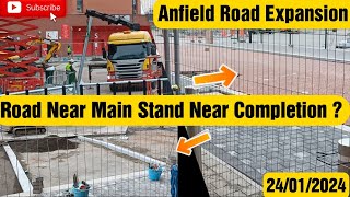 Anfield Road Expansion 24012024 [upl. by Icyak]