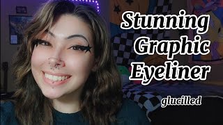 Stunning Graphic Eyeliner A Beginners Guide • glucilled [upl. by Razaile]