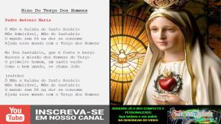 HINO DO TERÇO DOS HOMENS PADRE ANTONIO MARIA PLAYBACK INSTRUMENTAL [upl. by Bolanger]