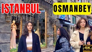 ğŸ‡¹ğŸ‡·Turkey Istanbul Osmanbey Walking Tour 4K [upl. by Tami794]