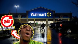 24 HOURS OVERNIGHT CHALLENGE IN WALMART [upl. by Mixie]