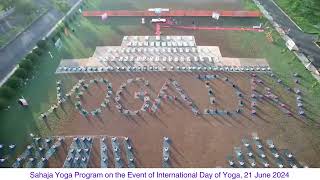 Sahaja Yoga Program on the Event of International Day of Yoga 21 June 2024 [upl. by Idaline]