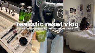 vlog a realistic reset week in my life [upl. by Leonardo978]