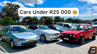 I FOUND Cars Under R25 000 at Webuycars [upl. by Hillier956]