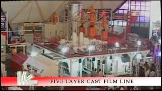 Cast Film Extrusion Line Five Layers [upl. by Alduino588]