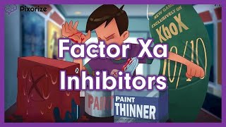 Factor Xa Inhibitors Rivaroxaban Mnemonic for Nursing Pharmacology NCLEX [upl. by Macdonell]