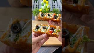 shorts Cheese Sandwich Boats easyrecipes ashortaday [upl. by Arinaid99]