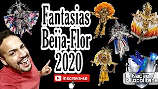 Fantasias BeijaFlor de Nilópolis 2020 [upl. by Anyl]