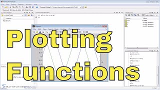 Matlab Tutorial  60  Plotting Functions [upl. by Eemaj656]