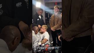 Logan Paul ARRIVES to have this brother back against Mike Tyson [upl. by Bailar911]