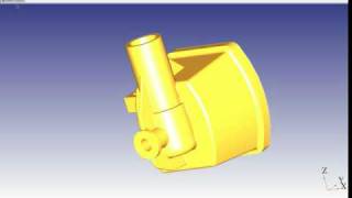 Meshing 3D mechanical parts with pythonOCC [upl. by Julide]