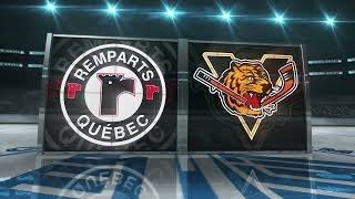 36 Québec Remparts 9 Victoriaville Tigres 1  29 09 2024 [upl. by Teerpnam]