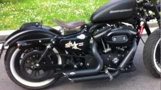 HARLEY IRON 883 BOBBER PARTEIV Hatuey [upl. by Ninon168]