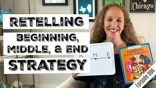 Retelling Beginning Middle and End Strategy  Episode 006 [upl. by Conan]