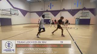 Team LockedIn 16U vs Basketball Villains 1516U Scrimmage 03252024 [upl. by Cloris]