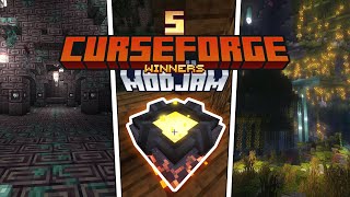 The 5 Curseforge Modjam Madness Winners [upl. by Nowtna]