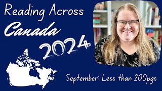 Canadian Books Less Than 200 Pages  Reading Across Canada 2024  September Reading Recommendations [upl. by Nader]