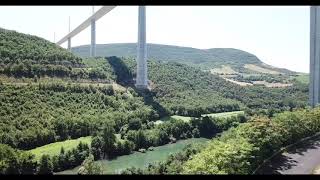 Millau Viaduct drone footage Mavic Pro [upl. by Adnama]