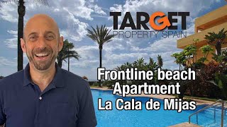 Frontline beach apartment La Cala de Mijas [upl. by Nohsad]