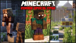 ❤️👉EL MEJOR MOD de APOCALIPSIS ZOMBIE para minecraft pe 120 [upl. by Aminta425]