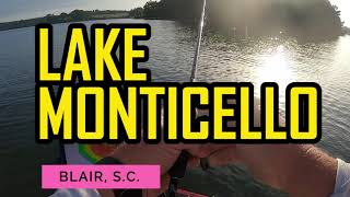 Lake Monticello Blair South Carolina [upl. by Sivia]