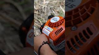 Cortasetos Stihl HS 45  Buenas herramientas y maquinaria facilitan el trabajo [upl. by Yrrem680]