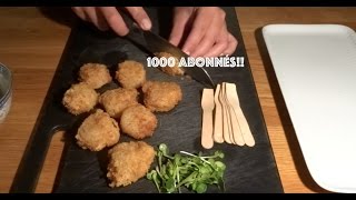 Noix de SaintJacques panés en chapelure Panko  Recette  97 [upl. by Aklim]