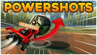 ESTA ES LA MEJOR FORMA DE HACER UN POWERSHOT EN ROCKET LEAGUE 🚀 [upl. by Giacobo]