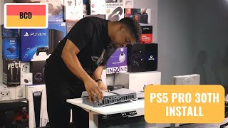 Installing SSD amp Disk Drive On PS5 Pro 30th Anniversary Edition And More [upl. by Ettessil]