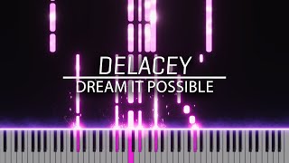 Delacey  Dream It Possible Piano Cover [upl. by Kirkpatrick]