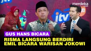 Gus Hans Bicara Pemerataan Risma Langsung Berdiri Emil Singgung Aturan Warisan Jokowi [upl. by Eetnwahs]