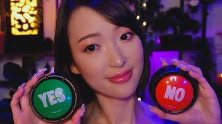 ASMR 🌙 15 triggers trouvés chez moi  YES OR NO  🟢🔴 [upl. by Jankell405]