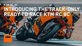 Introducing the trackonly READY TO RACE KTM RC 8C  KTM [upl. by Eimmis144]