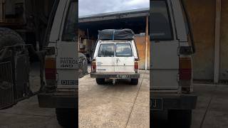 Mk Patrol Tailgate to Barn Door Conversion mkpatrol Mqpatrol nissanpatrol welding 4x4 sd33t [upl. by Marb]