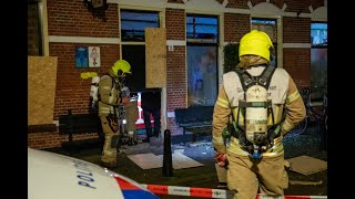 Opnieuw explosie ondanks extra beveiliging Koninginnestraat Vlaardingen [upl. by Pru740]