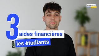 3 aides financières pour les étudiants [upl. by Ccasi833]