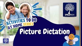 Activities to do at Home  Picture Dictation [upl. by Adoh612]