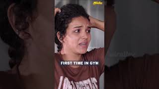 First Day gym ku pona ithellaama nadakkum araathi comedy love aarathi comedyfilm arathy [upl. by Ahserak]