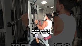 TREINO RÁPIDO E EFICIENTE PARA HIPERTROFIA Costas  Biceps  Abs 45 Min  1 Hora De Treino [upl. by Kroll]