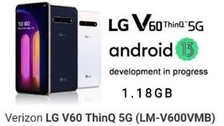 Lg V60 thinq5G uw Android 13 Update Official Big News lgv60 lgv60thinq5g android13update [upl. by Flannery321]