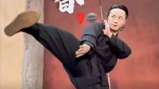 WING CHUN KICKING FIGHTING TECHNIQUES  Master Tu Tengyao [upl. by Ainna164]