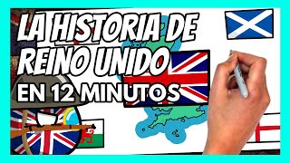 ✅ La historia de REINO UNIDO y el IMPERIO BRITÁNICO en 12 minutos  Resumen rápido y fácil [upl. by Neenad]