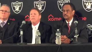 Oakland Raiders Coliseum JPA Press Conference To Announce Lease V1 [upl. by Aara]