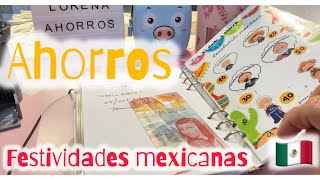 AHORROS PARA LAS FESTIVIDADES MEXICANAS🇲🇽💰🎲💌  Ahorro con monedas🪙 sistemadesobres ahorramas [upl. by Aicelef]