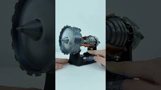 Powerful turbofan engine model [upl. by Materi]