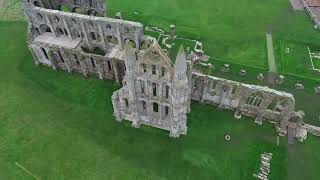 Whitby Abbey by air [upl. by Ecam]