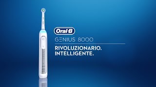 Spazzolino elettrico OralB Genius 8000 Silver [upl. by Enoob]