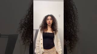 curly hair things curly curlyhair curlyhairtutorial [upl. by Dinin]